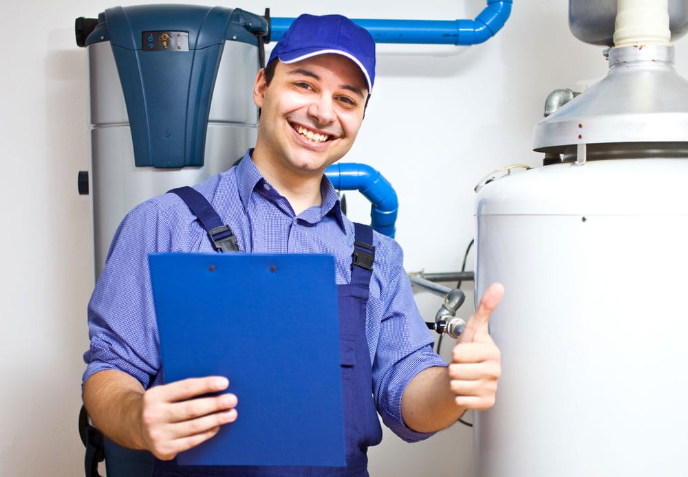 Technician Servicing Pluming - Emergency Plumbing Services In Blayney, NSW