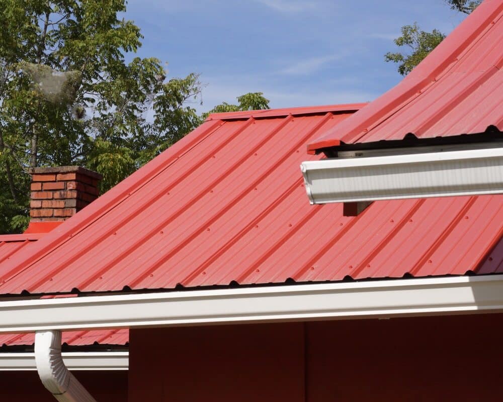 Red Colored Roof - Roofing and Guttering Services in Lithgow, NSW