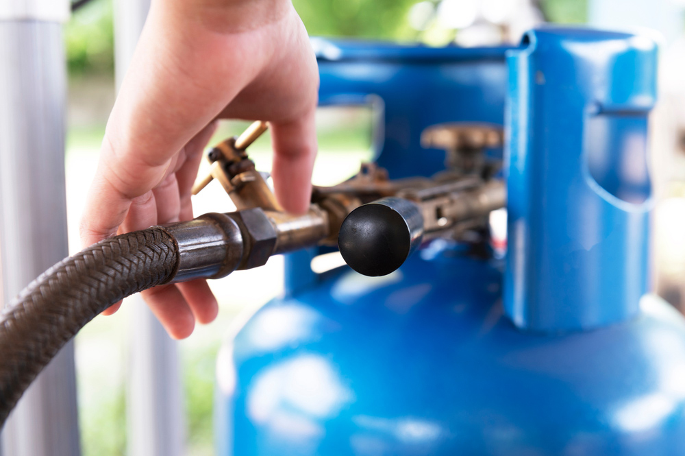 Blue Gas Cylinder