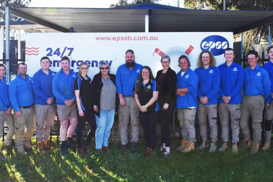 Smiling Team Standing Next to Each Other - Emergency Plumbing Services In Orange, NSW